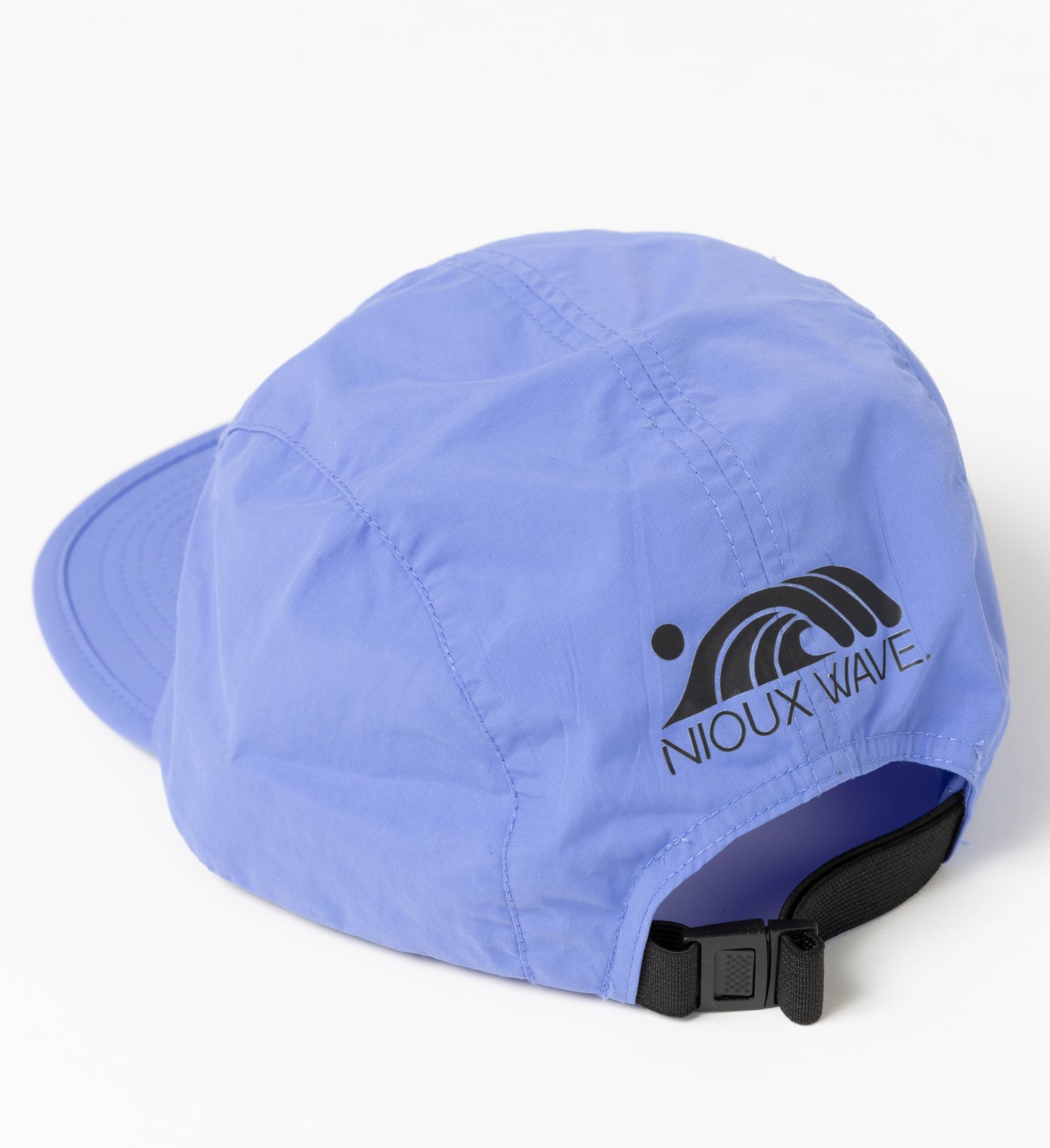 NIOUX WAVE Spell Out & Wave Logo 5 Panel Hat - (Violet)