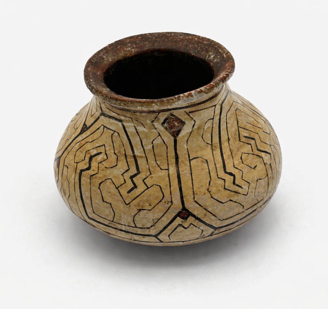 Shipibo Pottery Vessel