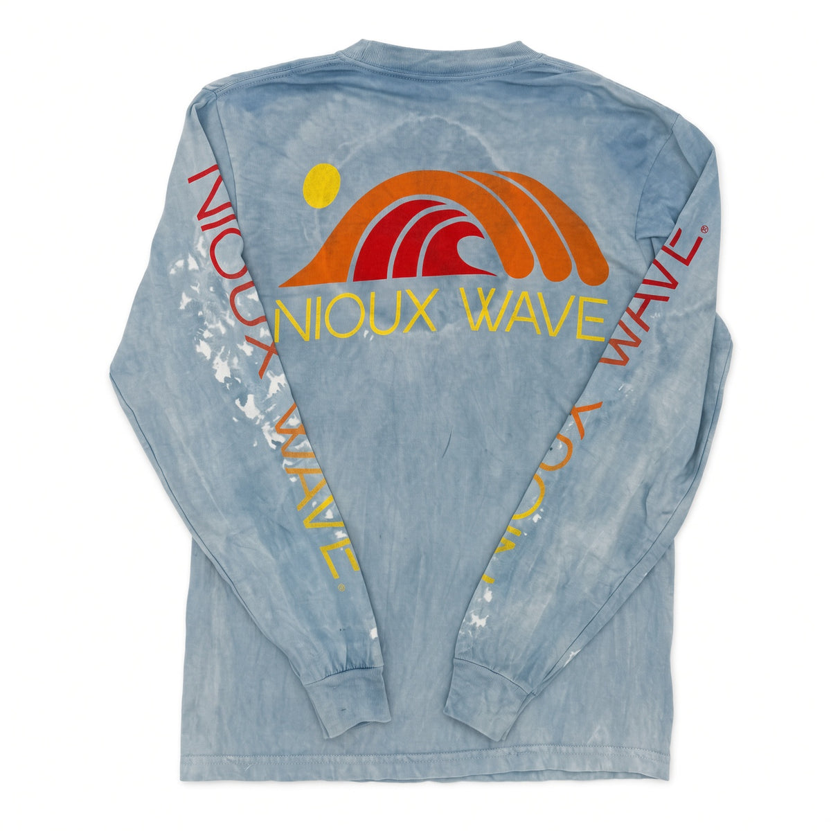 NIOUX WAVE X SUNKUN - Longsleeve : Indigo/Ocean Wash Size Small