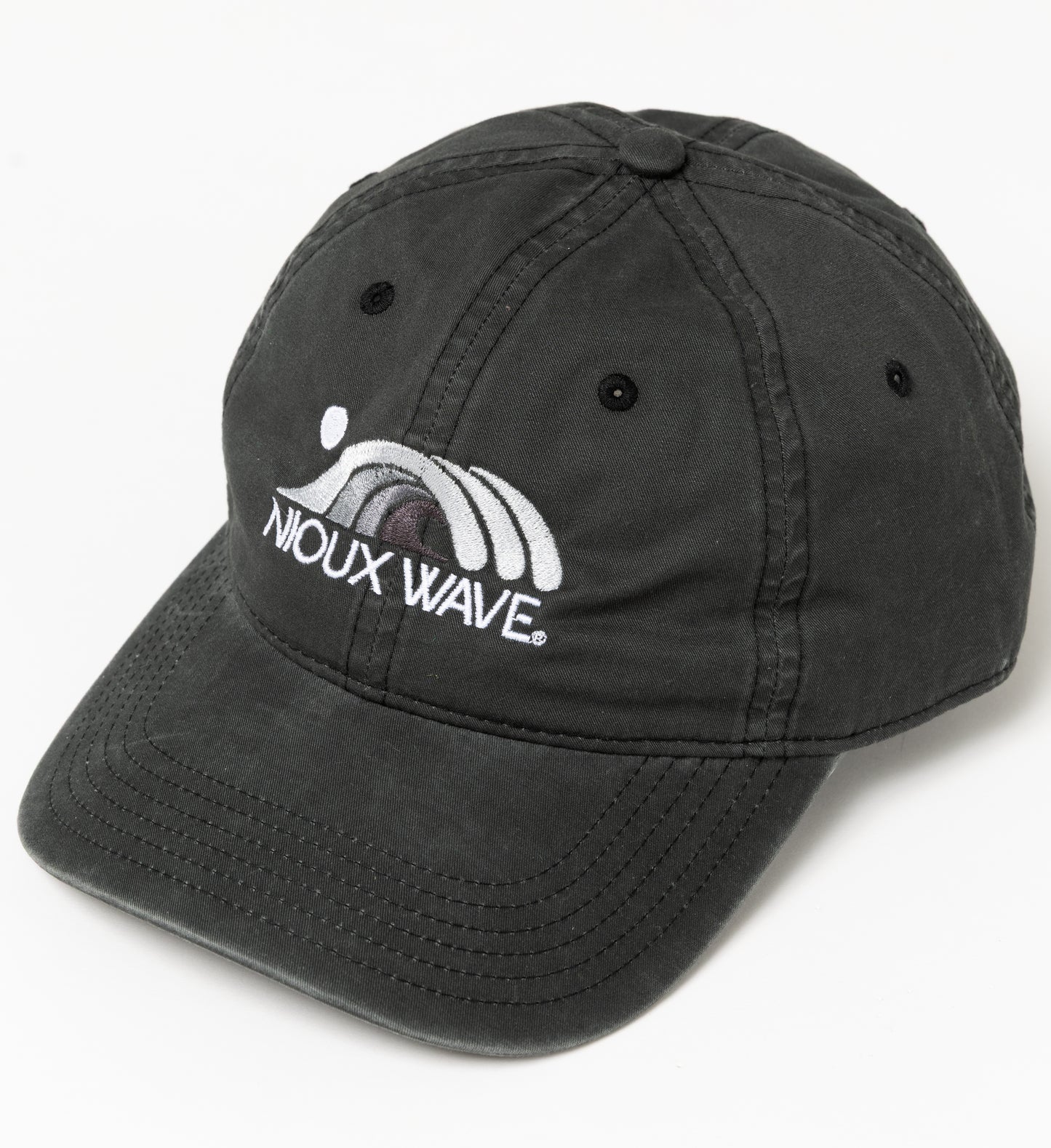 NIOUX WAVE Embroidered Logo Cap - (Fade to Black)