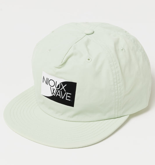 NIOUX WAVE Ying Yang Logo Surf Hat - Pistachio/Black/White