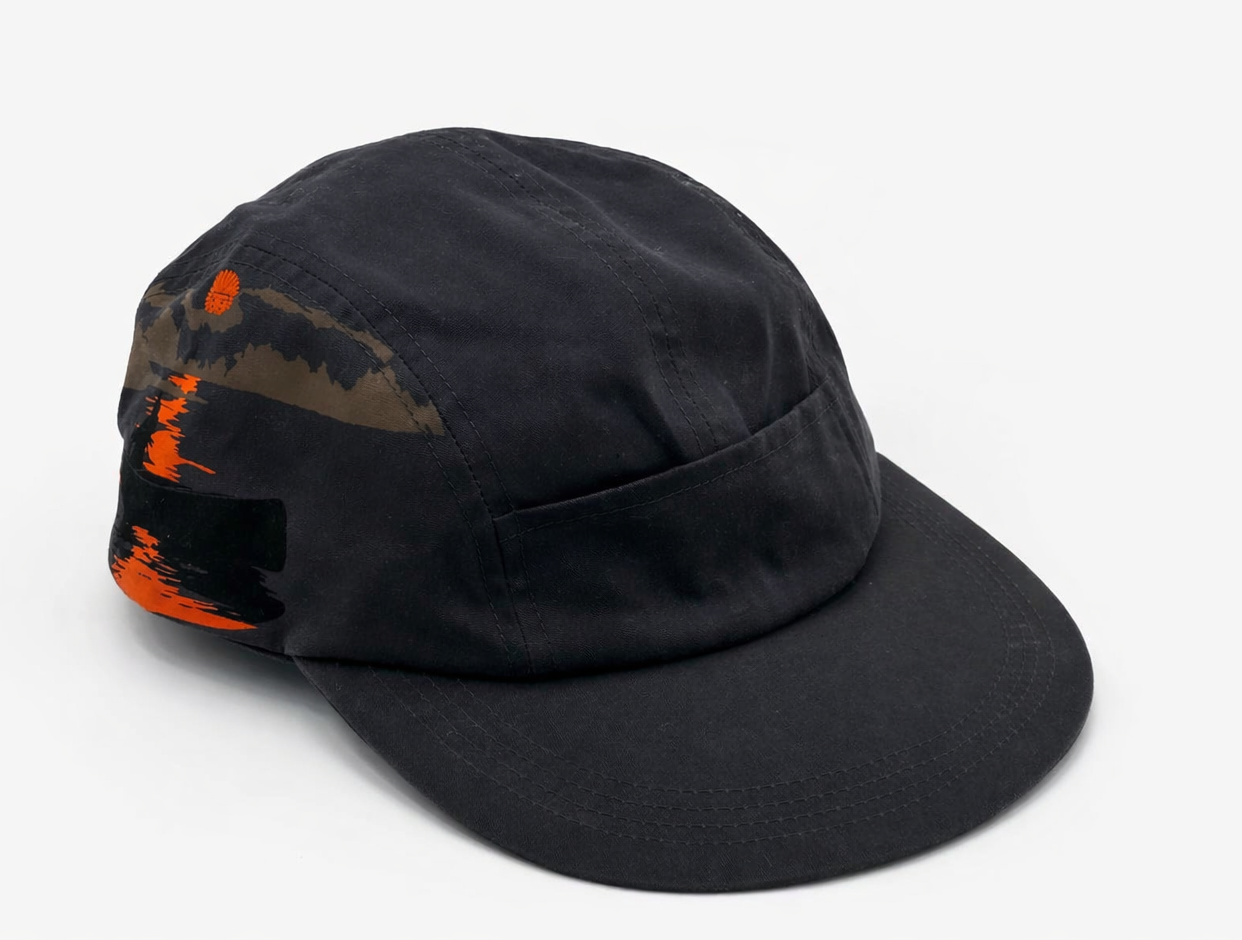 N8TIVE 5 Panel hat - Sunset Chief graphic