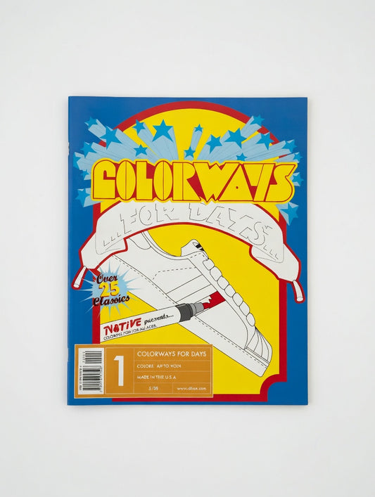 Colorways For Days - Sneaker coloring book