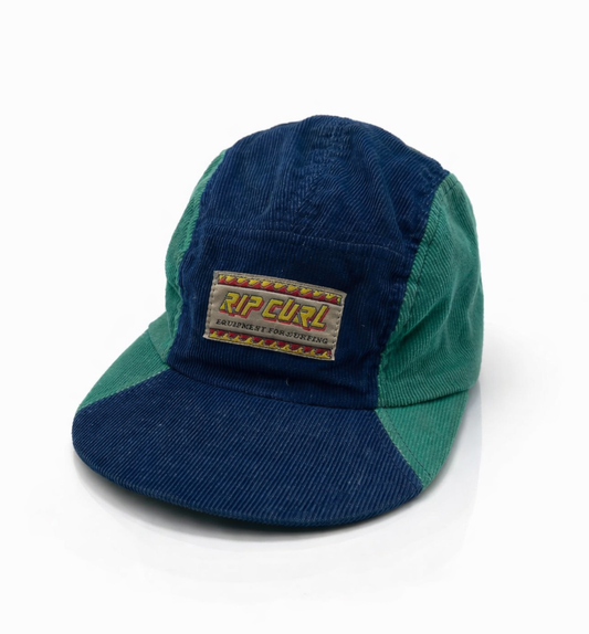 Vintage corduroy Rip Curl 5 panel hat - made in USA