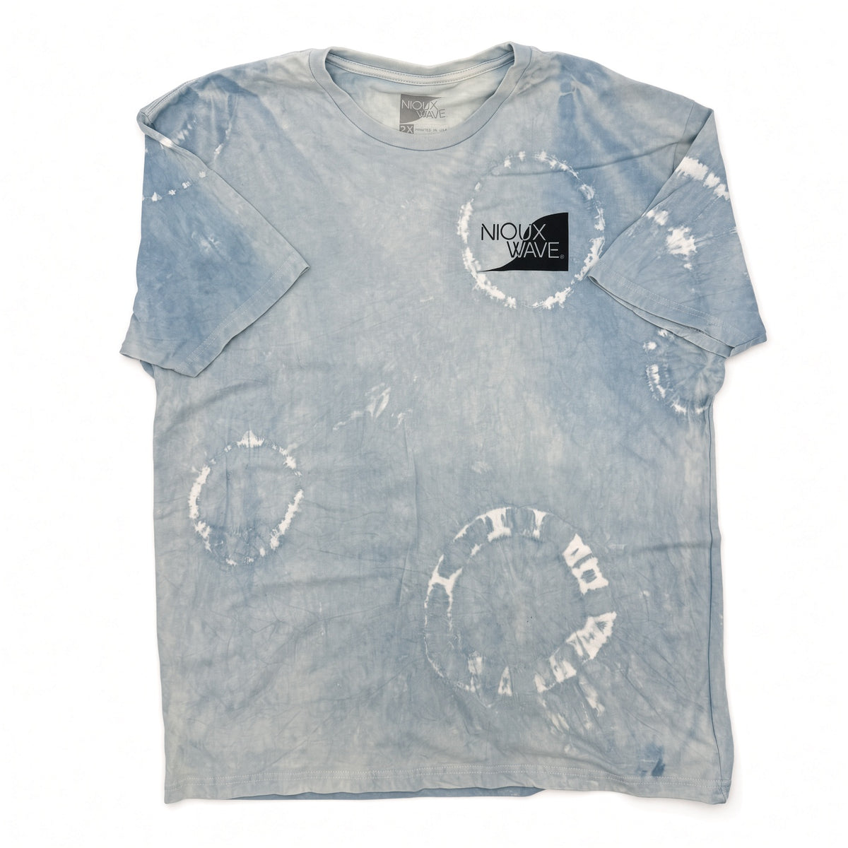 NIOUX WAVE X SUNKUN  Short Sleeve : Indigo/Oceanwash Size 2XLarge