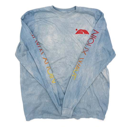 NIOUX WAVE X SUNKUN - Longsleeve : Indigo/Ocean Wash Size 2XLarge